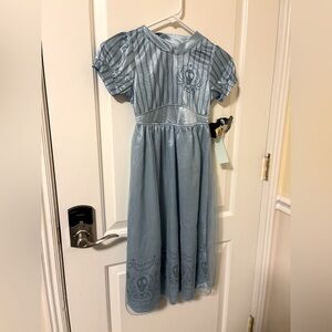 NWT beetle juice Astrid Blue Kids girls Halloween costume dress